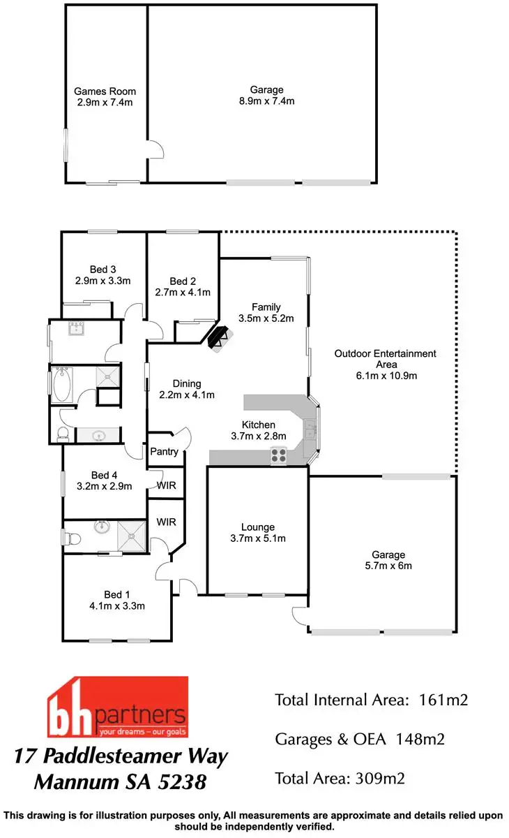 Floorplan of Homely house listing, 17 Paddlesteamer Way, Mannum SA 5238