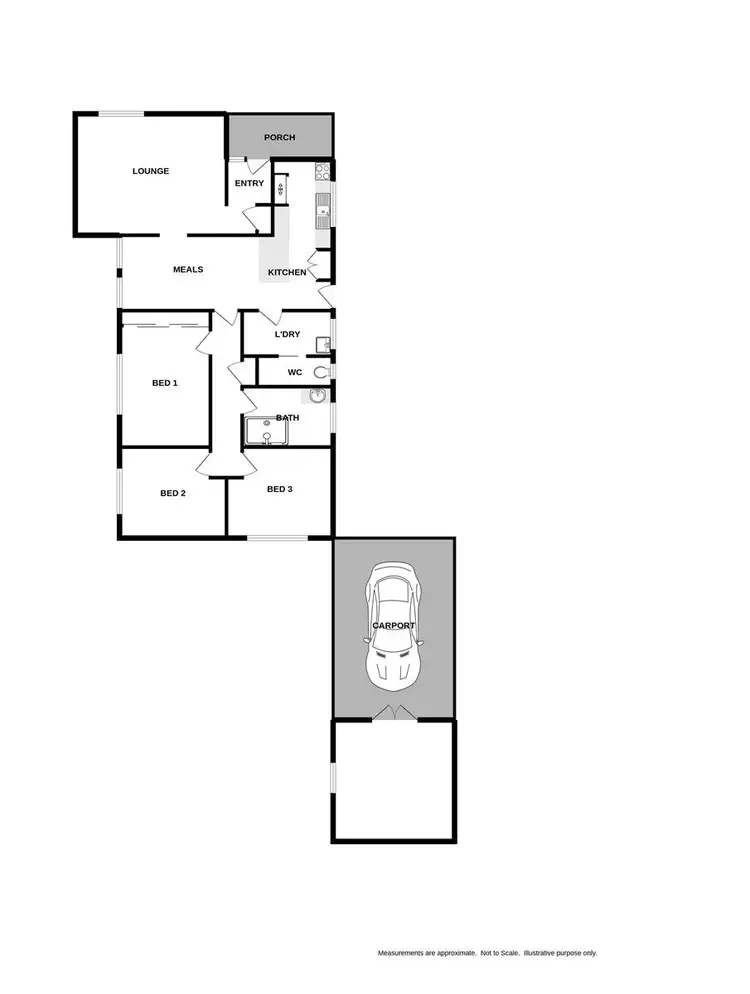 Floorplan of Homely house listing, 29 Belgrade Avenue, Wodonga VIC 3690