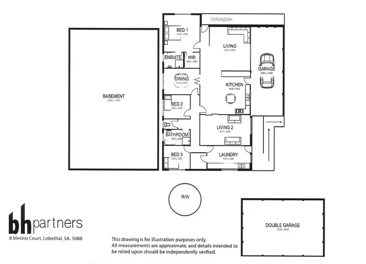 Floorplan of Homely house listing, 8 Merino Court, Lobethal SA 5241