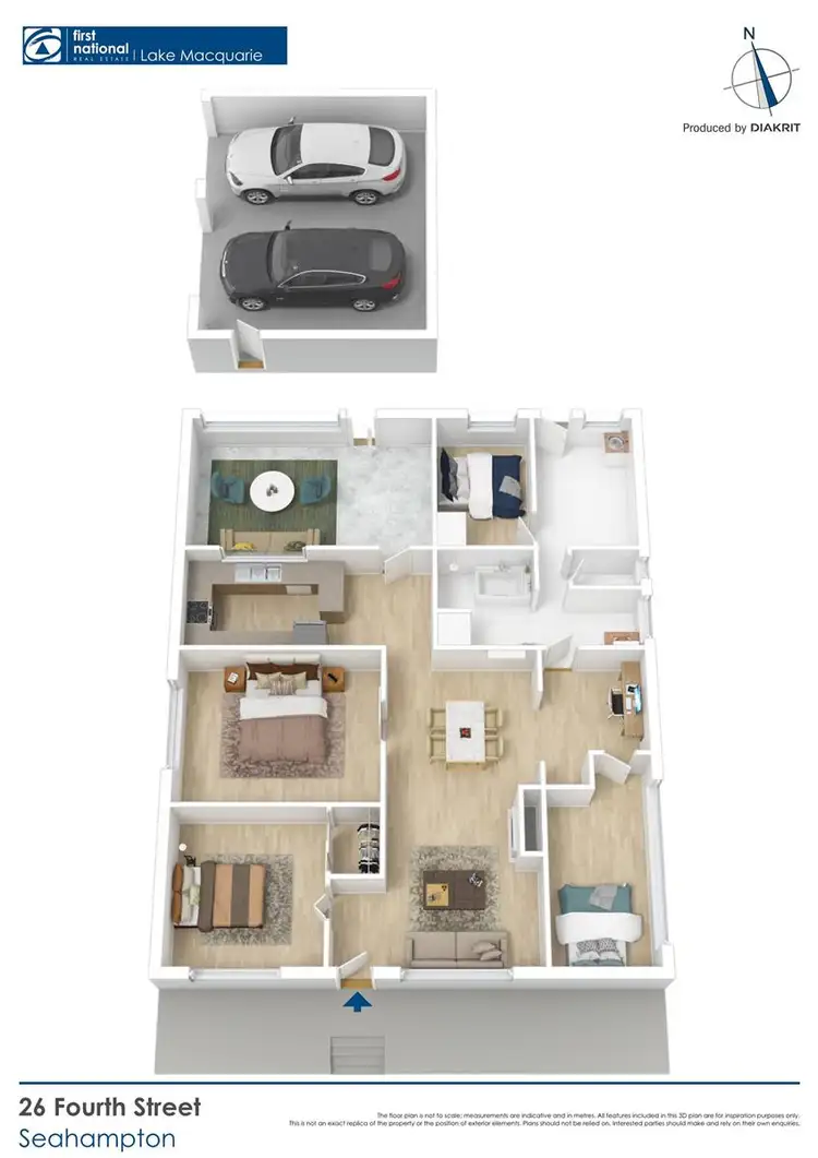 Floorplan of Homely house listing, 26 Fourth Street, Seahampton NSW 2286