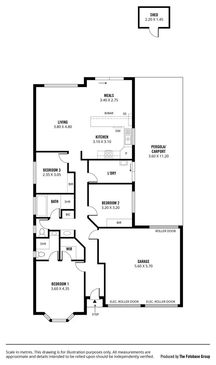 Floorplan of Homely house listing, 86 Marston Drive, Morphett Vale SA 5162