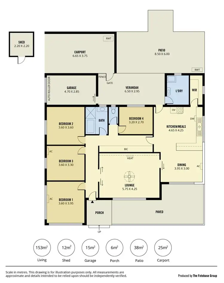 Floorplan of Homely house listing, 671 Paracombe Road, Inglewood SA 5133