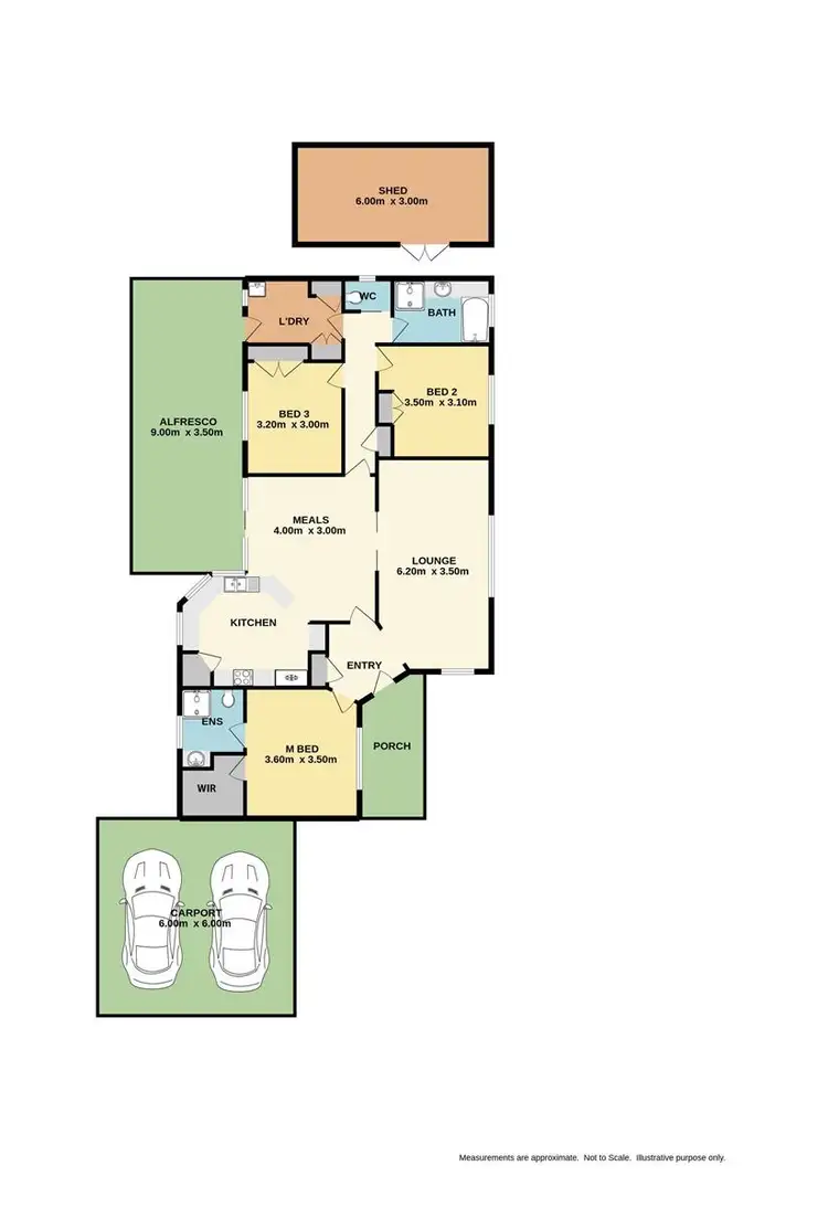 Floorplan of Homely house listing, 3 Nankervis Court, Beechworth VIC 3747