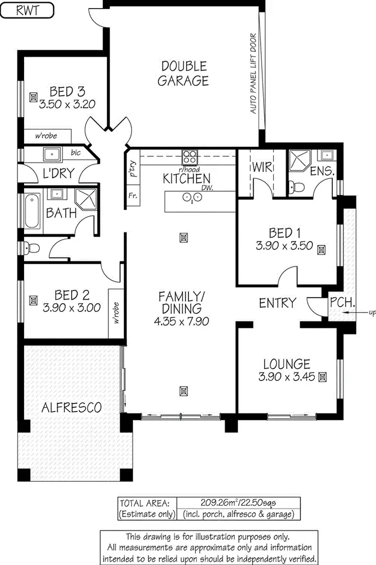 Floorplan of Homely house listing, 121 Gage Street, Firle SA 5070