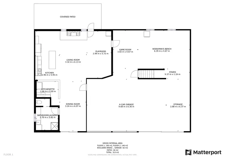 Floorplan of Homely house listing, 438 Sixteenth Street, Mildura VIC 3500