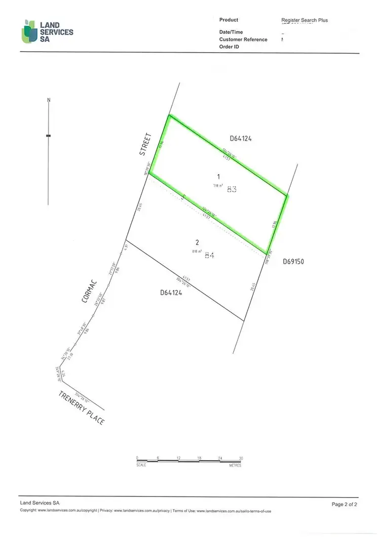 Floorplan of Homely land listing, LOT 1/14 Cormac Street, Port Hughes SA 5558