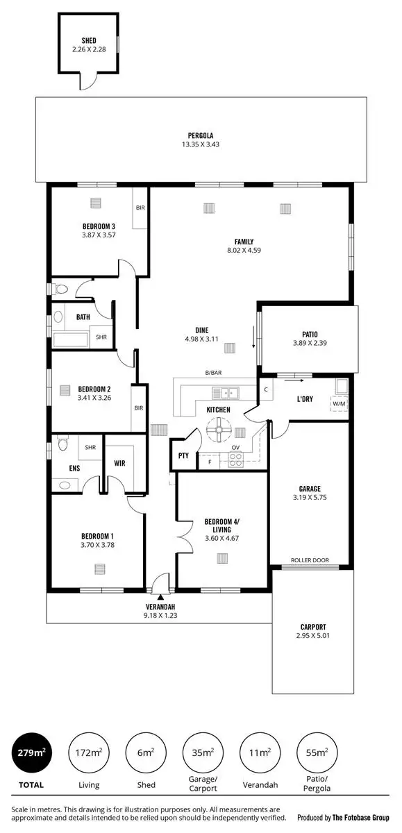 Floorplan of Homely house listing, 37 Sandwell Street, Peterhead SA 5016