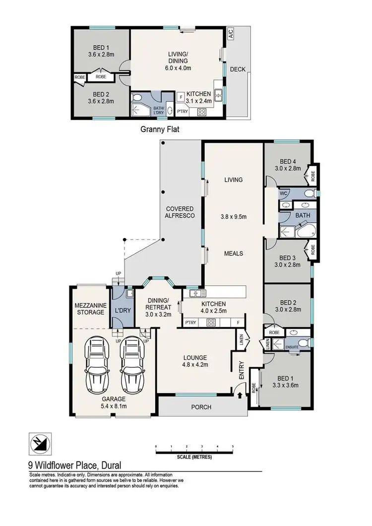 Floorplan of Homely house listing, 9 Wildflower Place, Dural NSW 2158