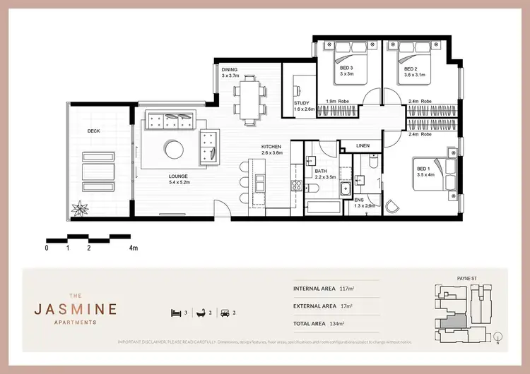 Floorplan of Homely unit listing, 14/2 Woolley Street, Indooroopilly QLD 4068
