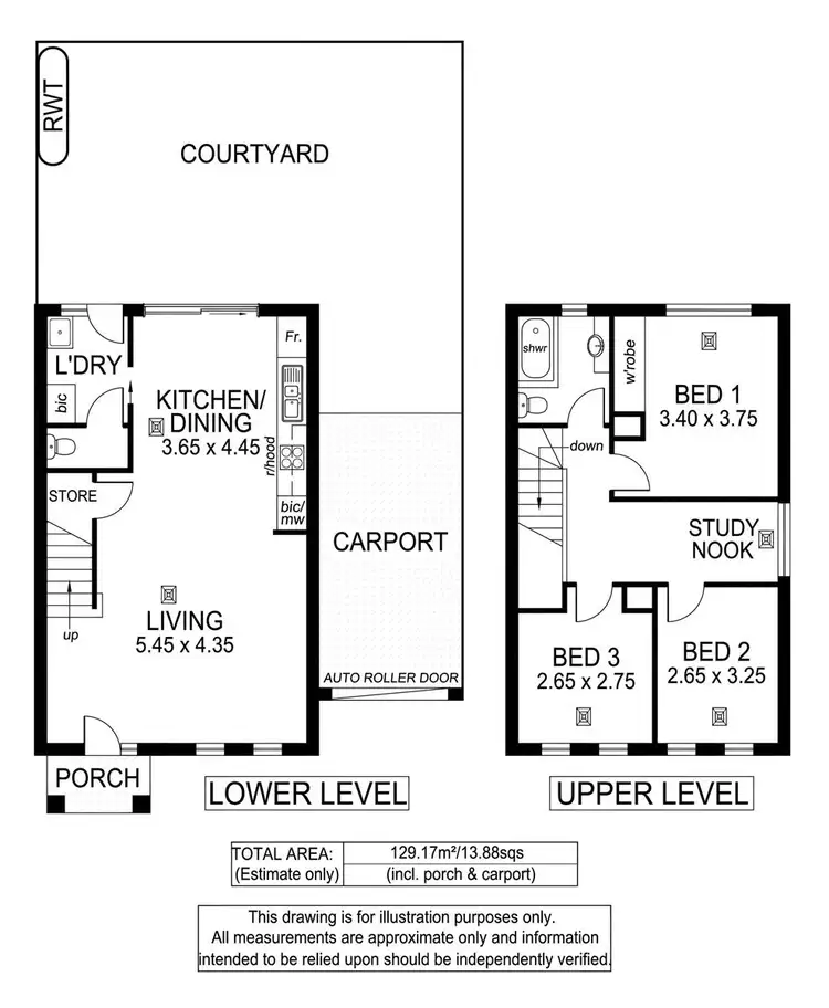 Floorplan of Homely house listing, 3 Kingston Avenue, Seacombe Gardens SA 5047