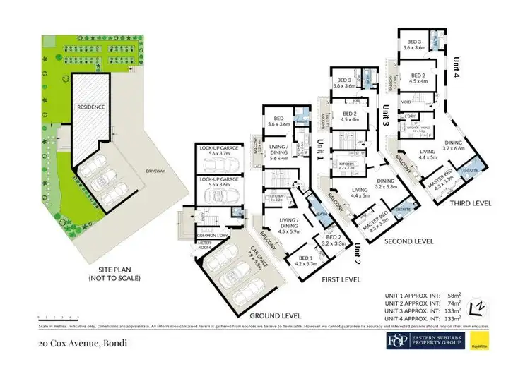 Floorplan of Homely block of units listing, 20 Cox Avenue, Bondi Beach NSW 2026