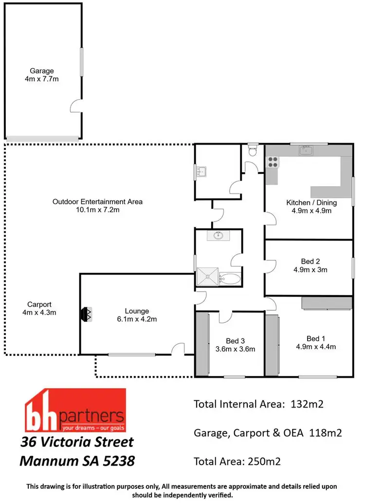 Floorplan of Homely house listing, 36 Victoria Street, Mannum SA 5238