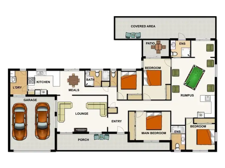 Floorplan of Homely house listing, 34a Pinelands Street, Loganlea QLD 4131