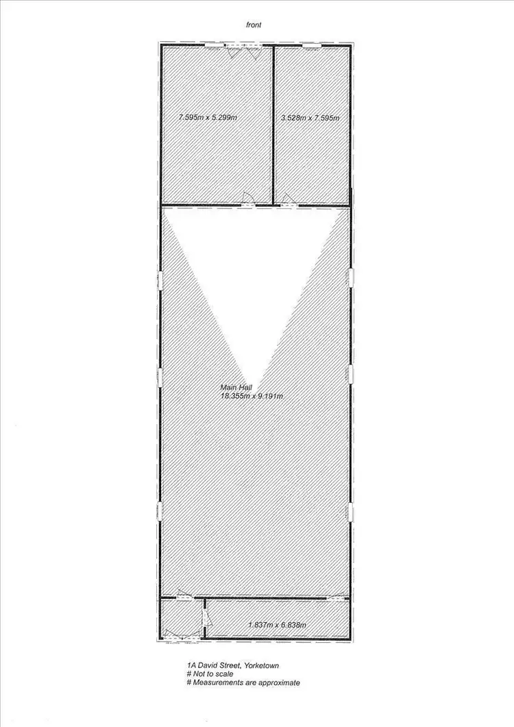 Floorplan of Homely house listing, 1A David Street, Yorketown SA 5576
