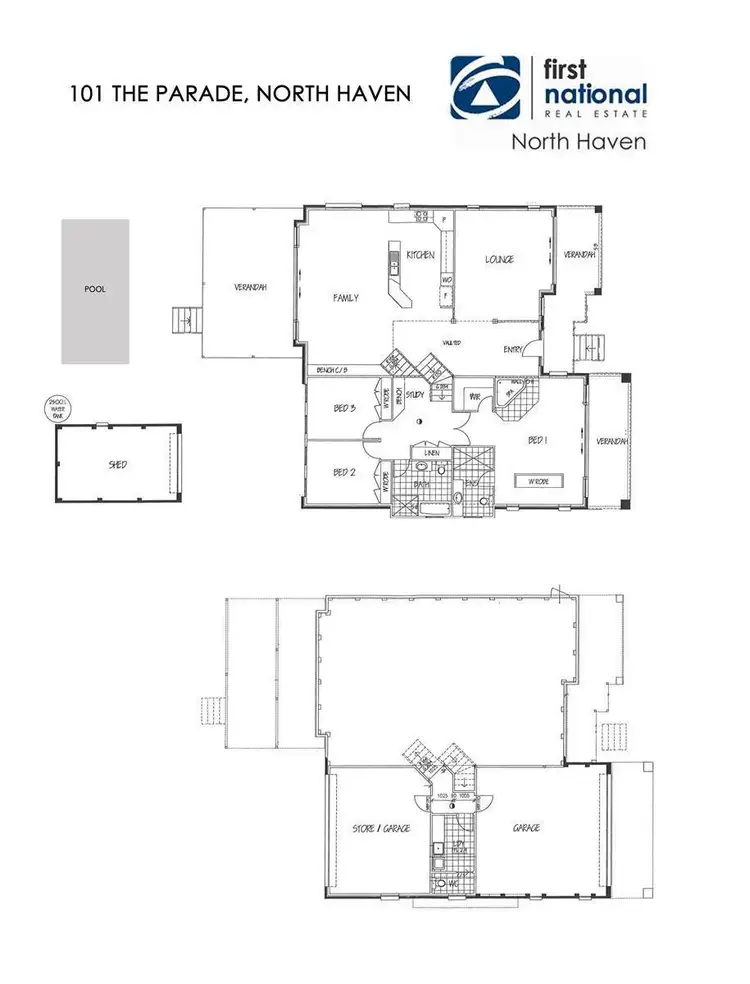 Floorplan of Homely house listing, 101 The Parade, North Haven NSW 2443