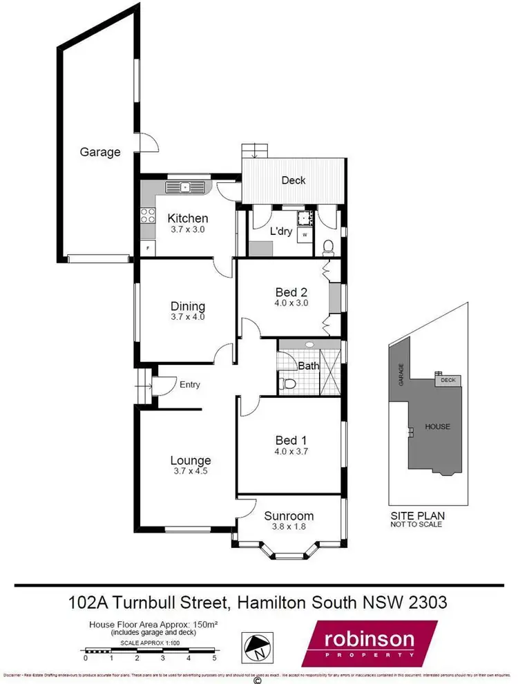 Floorplan of Homely house listing, 102a Turnbull Street, Hamilton South NSW 2303
