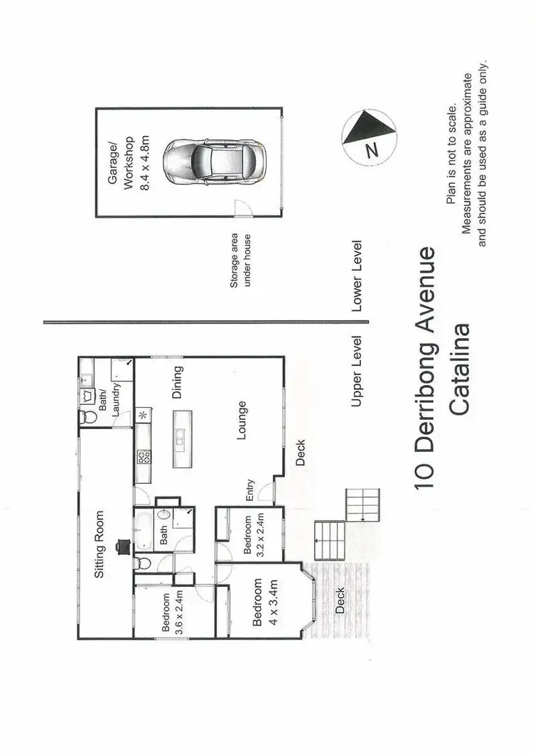 Floorplan of Homely house listing, 10 Derribong Avenue, Catalina NSW 2536
