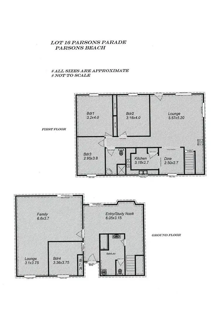 Floorplan of Homely house listing, 16 Parsons Parade, Parsons Beach, Minlaton SA 5575