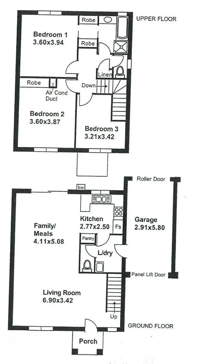Floorplan of Homely house listing, 1B/1 Richman Street, Oaklands Park SA 5046