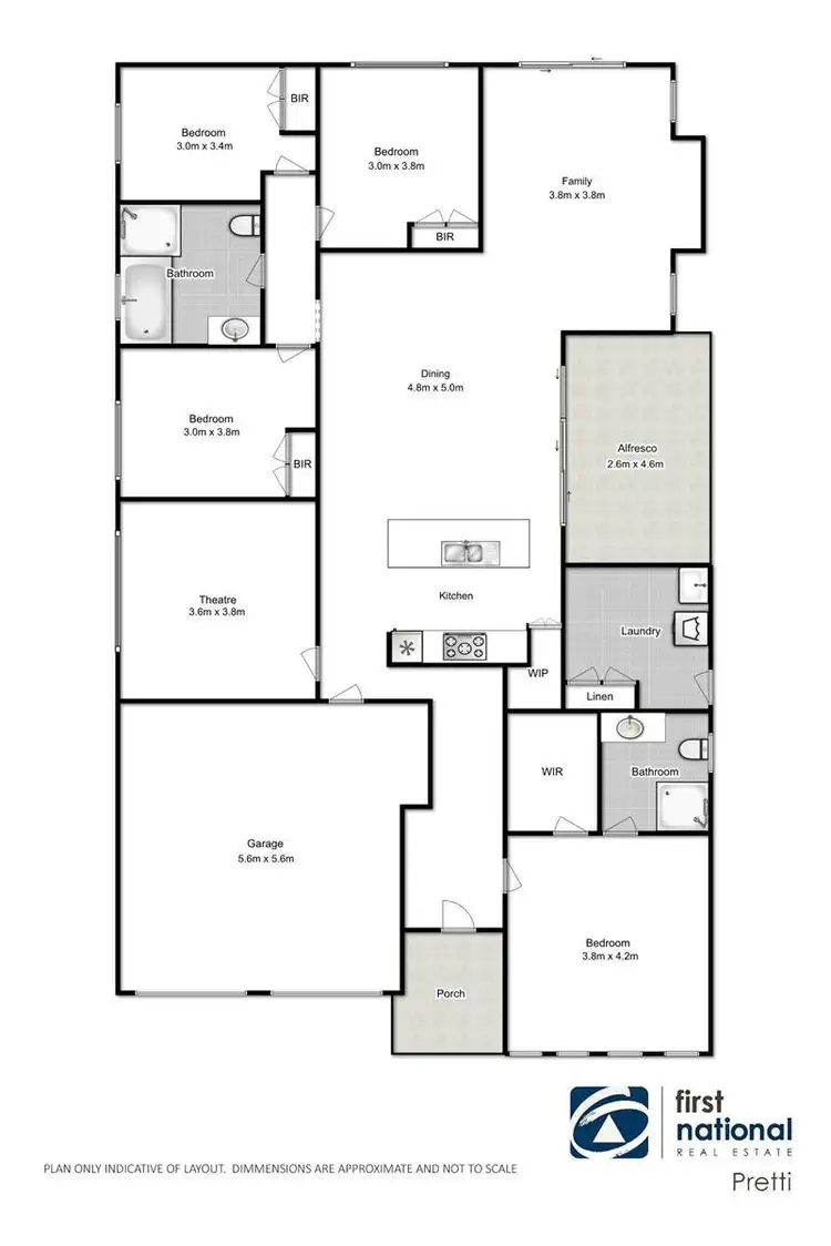 Floorplan of Homely house listing, 28 Merlin Street, Middleton Grange NSW 2171