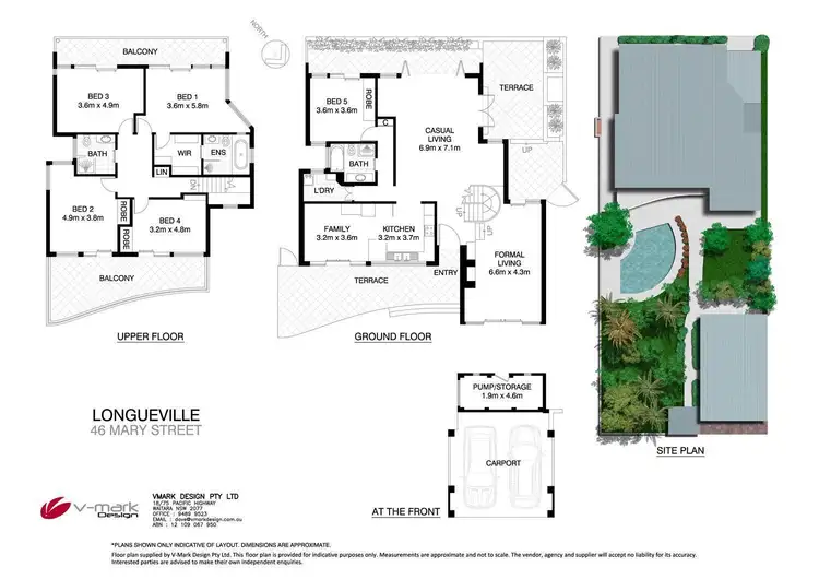 Floorplan of Homely house listing, 46 Mary Street, Longueville NSW 2066
