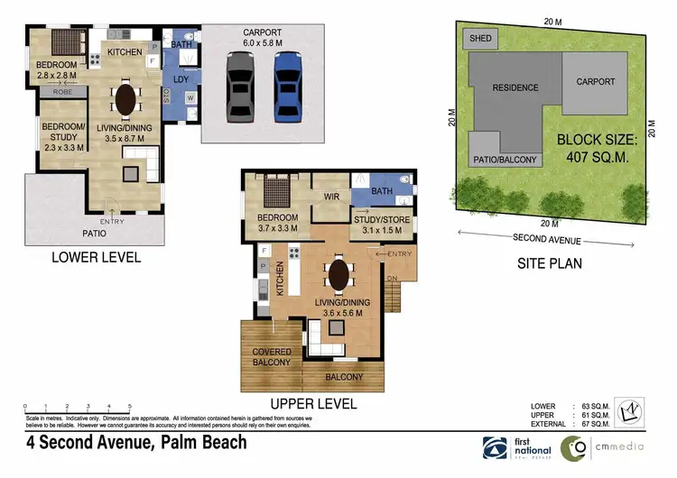 Floorplan of Homely house listing, 4 Second Avenue, Palm Beach QLD 4221