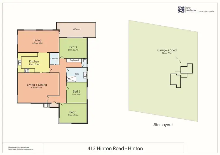 Floorplan of Homely house listing, 412 Hinton Road, Hinton NSW 2321