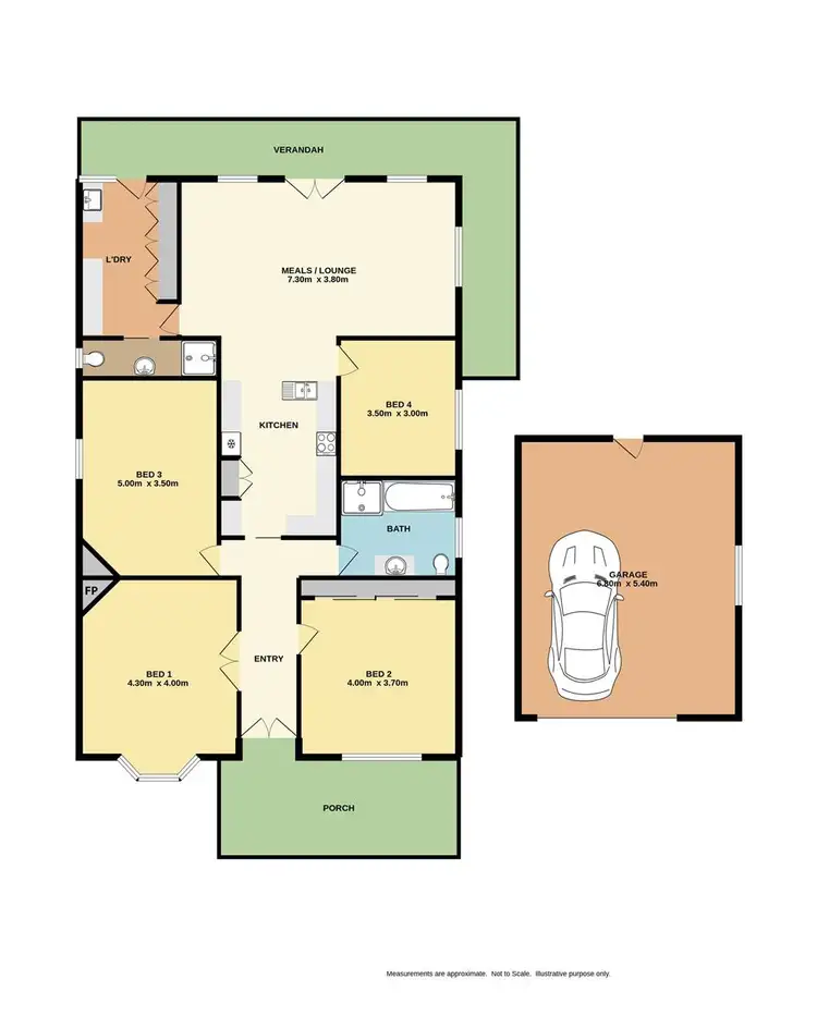 Floorplan of Homely house listing, 41 High Street, Beechworth VIC 3747