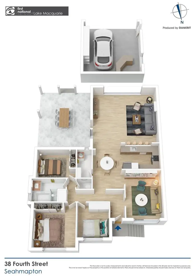 Floorplan of Homely house listing, 38 Fourth Street, Seahampton NSW 2286