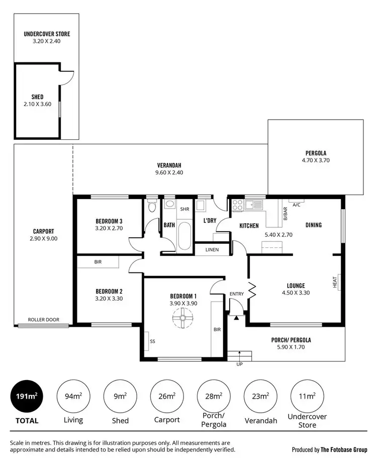 Floorplan of Homely house listing, 39 Lincoln Crescent, Pooraka SA 5095