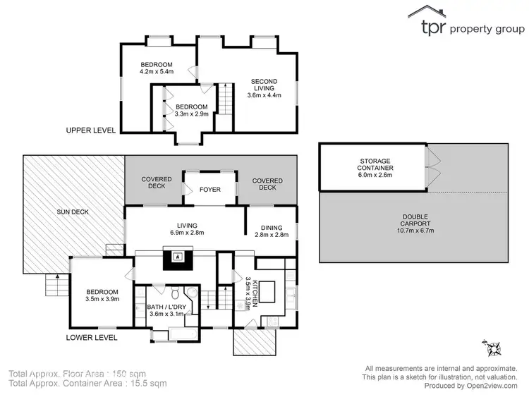 Floorplan of Homely house listing, 165 Carters Road, Port Huon TAS 7116