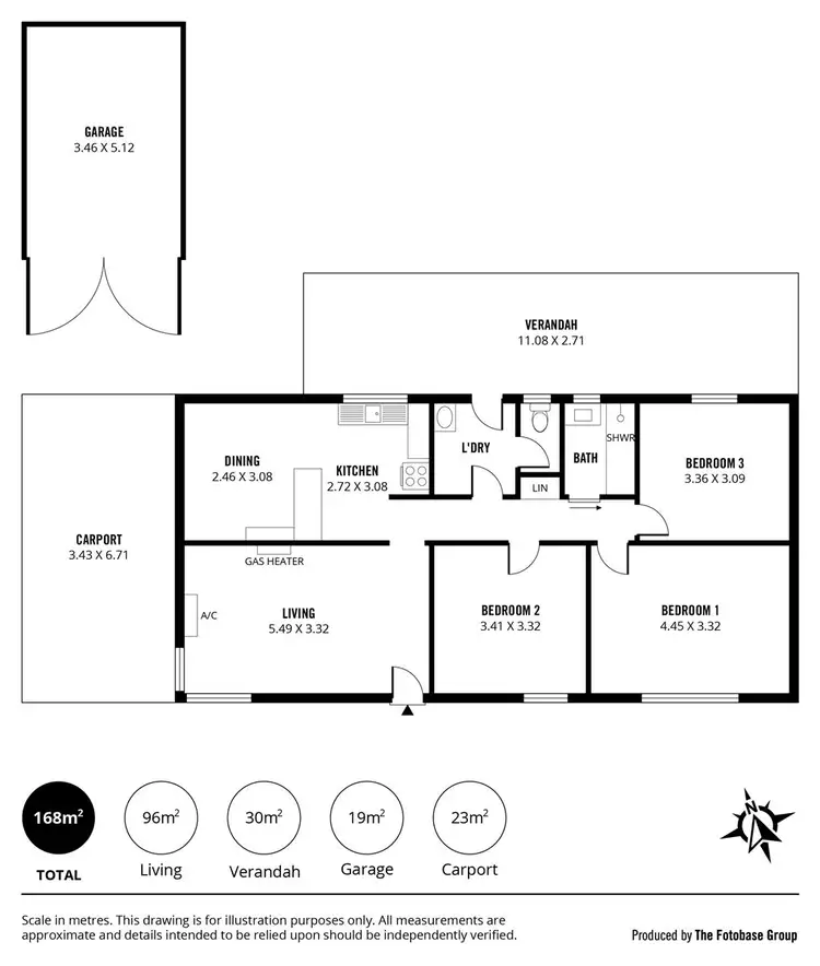 Floorplan of Homely house listing, 10 Coleridge Crescent, Clearview SA 5085