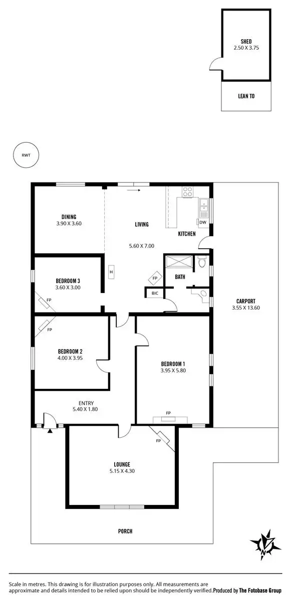 Floorplan of Homely house listing, 3 Dover Street, Malvern SA 5061