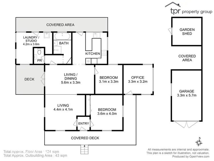 Floorplan of Homely house listing, 173 Kent Beach Road, Dover TAS 7117