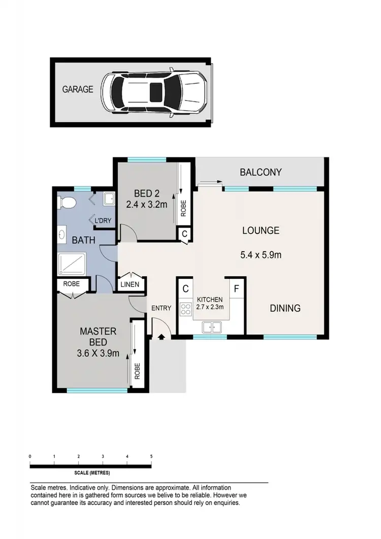 Floorplan of Homely apartment listing, Address available on request