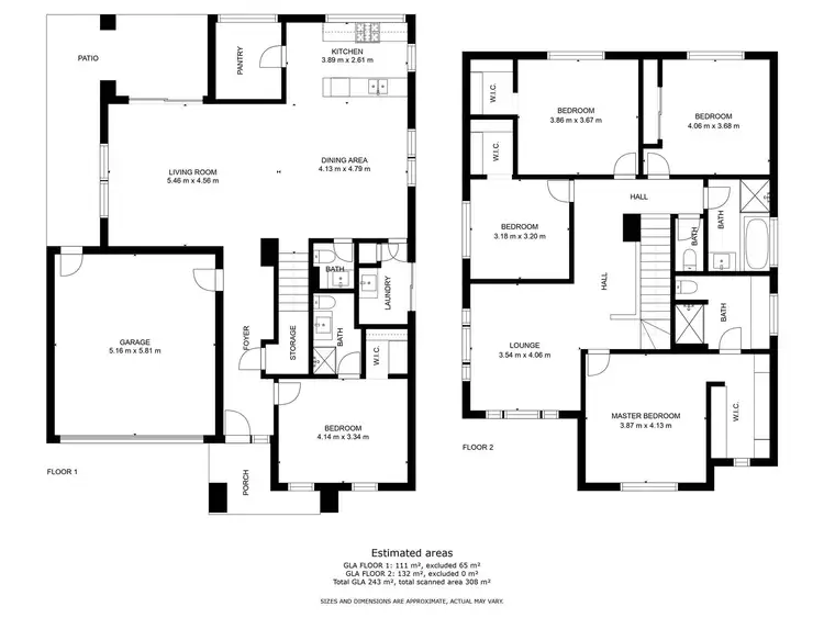 Floorplan of Homely house listing, 62 Daintree Way, West Wodonga VIC 3690