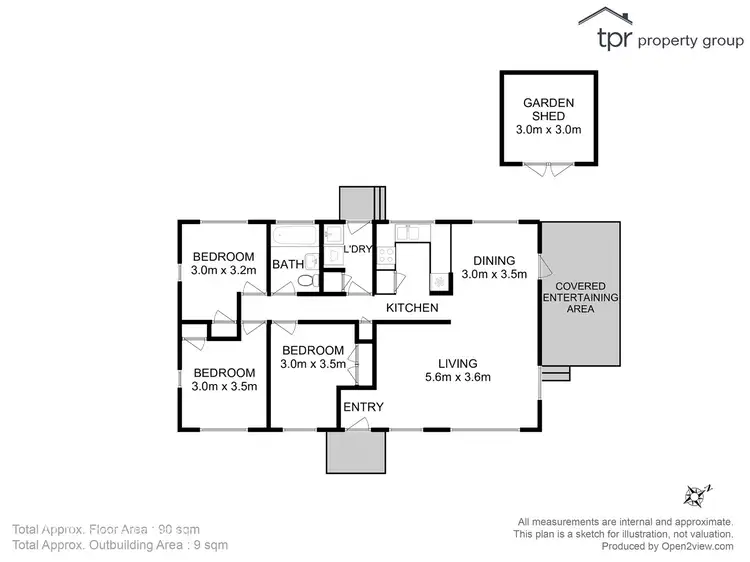 Floorplan of Homely house listing, 10 Silver Hill Road, Cygnet TAS 7112
