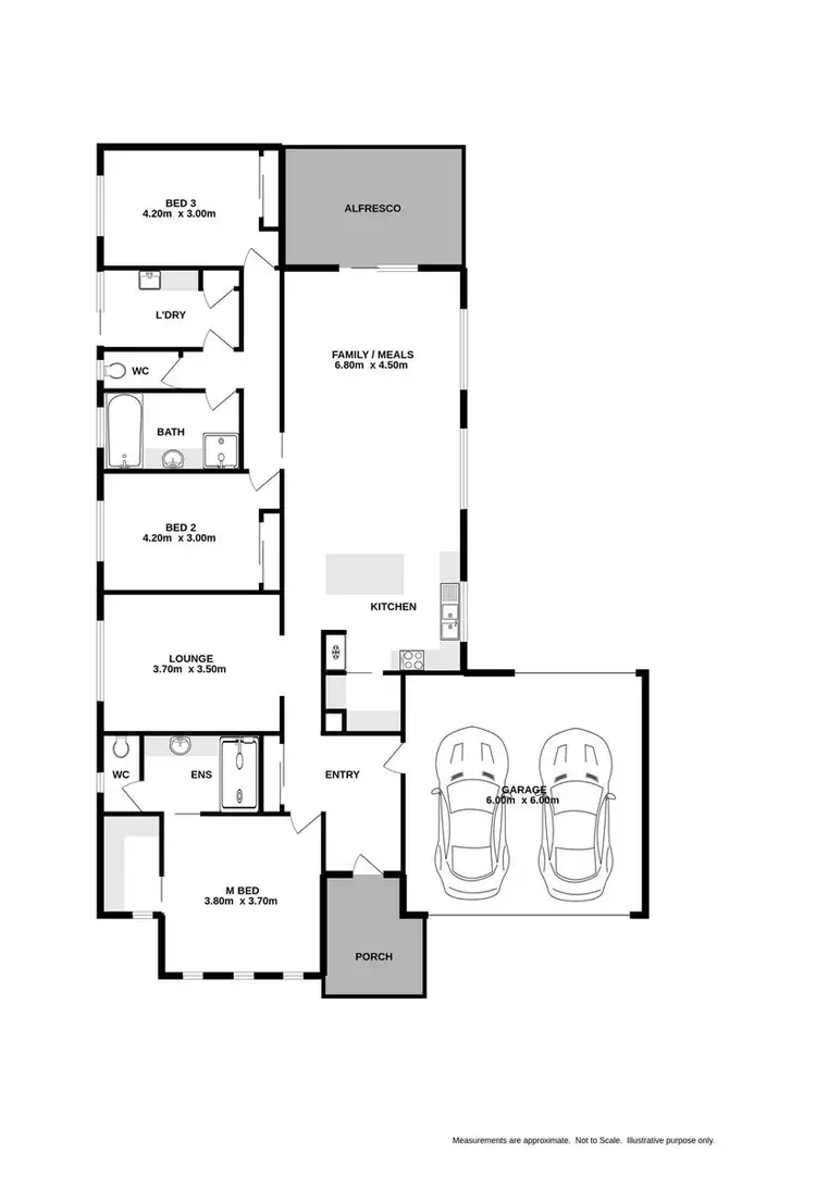 Floorplan of Homely house listing, 25 Chafia Place, Springdale Heights NSW 2641