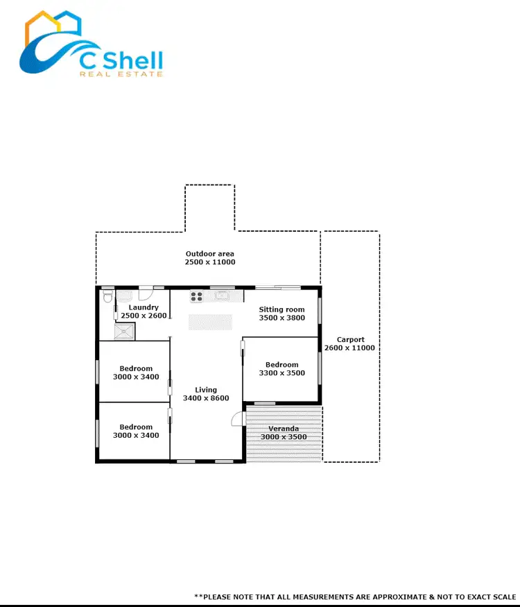 Floorplan of Homely house listing, 11 Horder Street, Loch Sport VIC 3851