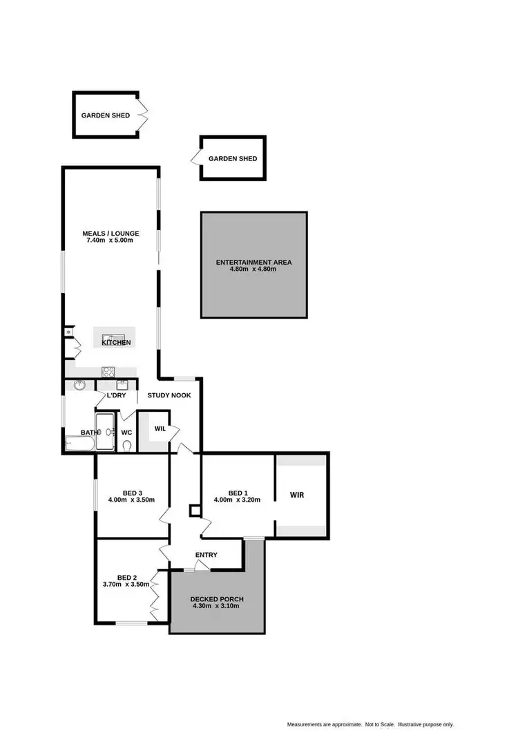 Floorplan of Homely house listing, 903 Tenbrink Street, Glenroy NSW 2640
