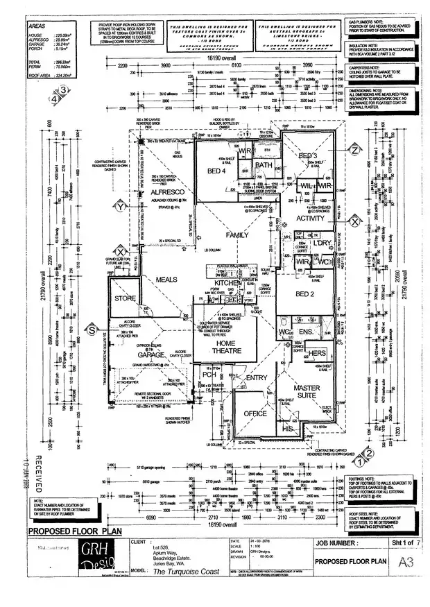 Floorplan of Homely house listing, 31 Apium Way, Jurien Bay WA 6516