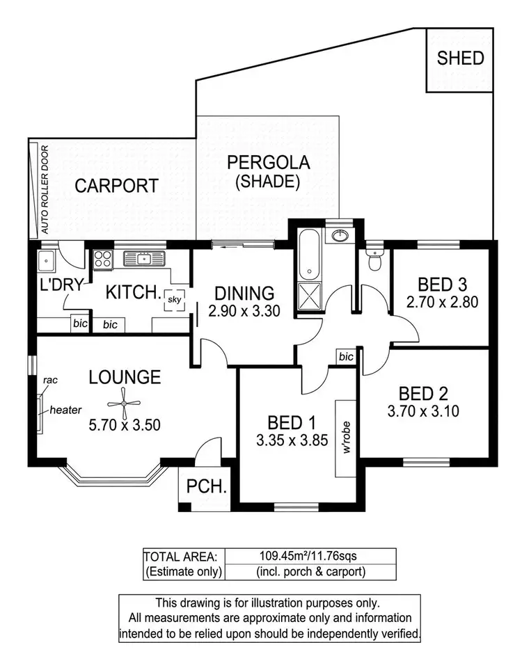Floorplan of Homely house listing, 15/75 Grant Road, Reynella SA 5161