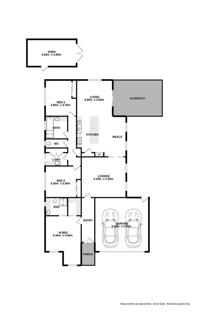 Floorplan of Homely house listing, 62 Whistler Concourse, Bandiana VIC 3691
