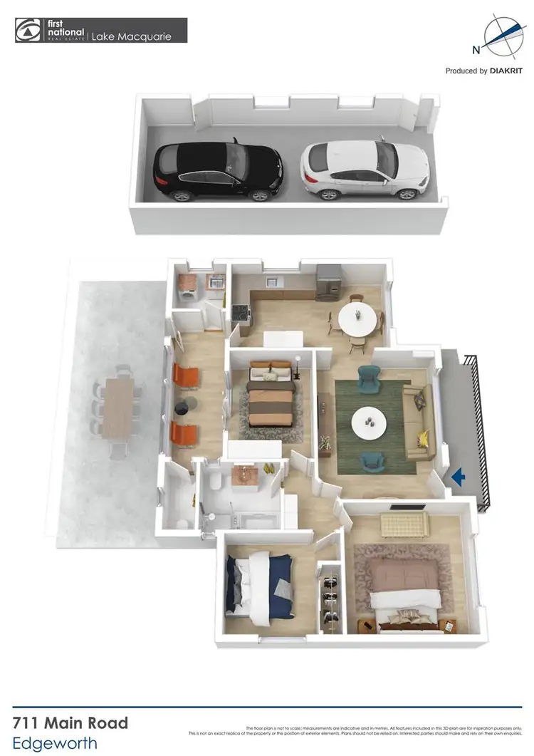 Floorplan of Homely house listing, 711 Main Road, Edgeworth NSW 2285