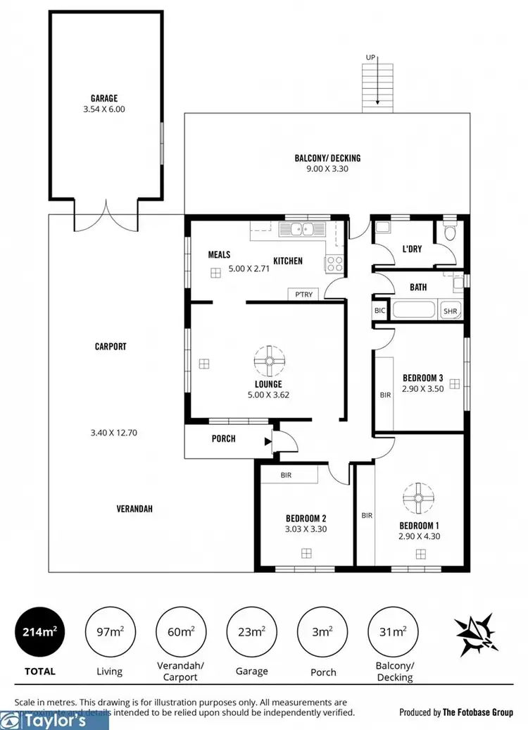 Floorplan of Homely house listing, 25 McMahon Avenue, Para Hills SA 5096