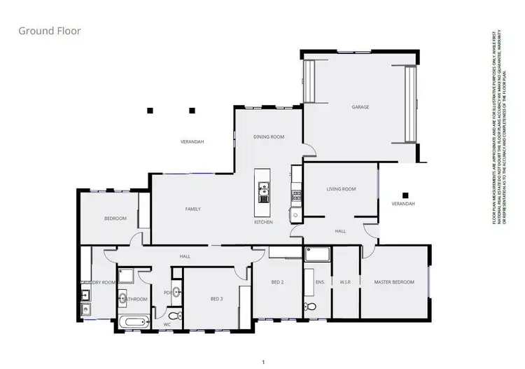 Floorplan of Homely house listing, 9 Georgina Street, West Wodonga VIC 3690