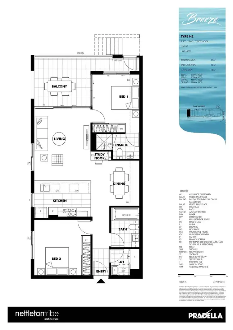 Floorplan of Homely unit listing, 1/43 Ferry Road, West End QLD 4101