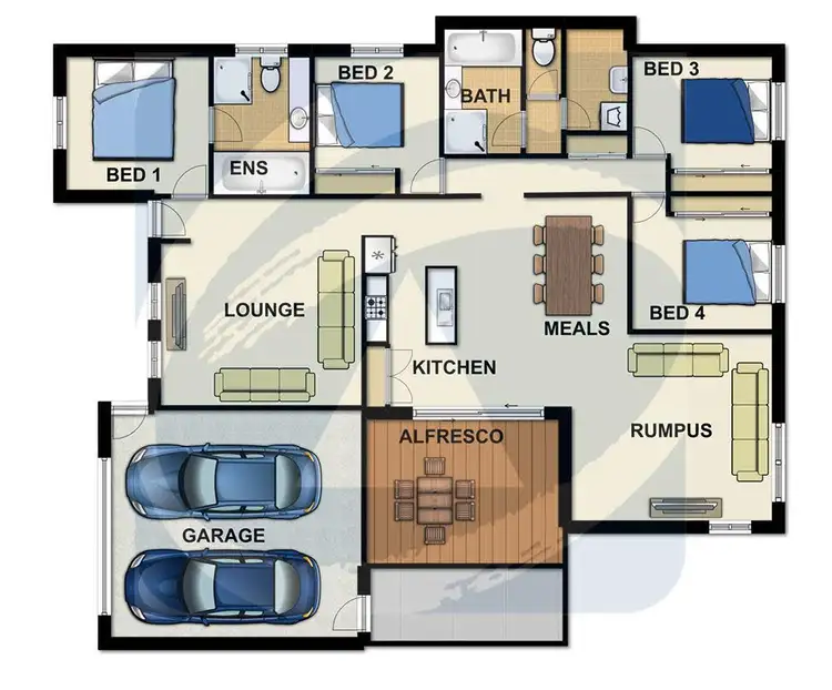 Floorplan of Homely house listing, 11 Mossman Parade, Waterford QLD 4133