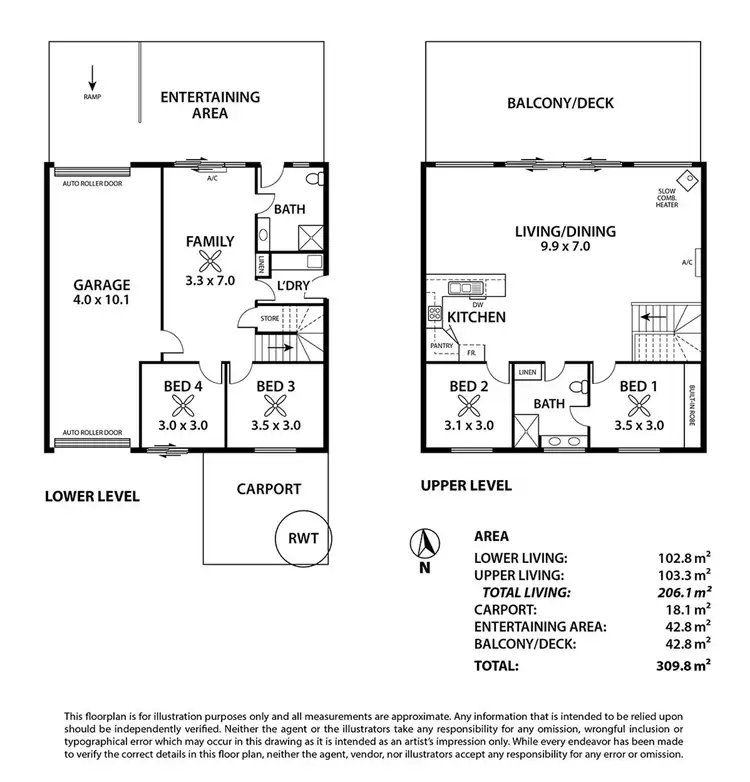Floorplan of Homely house listing, 30 Greenbanks Drive, Greenbanks SA 5253