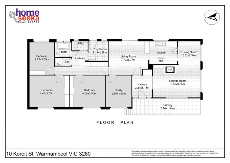 Floorplan of Homely house listing, 10 Koroit Street, Warrnambool VIC 3280